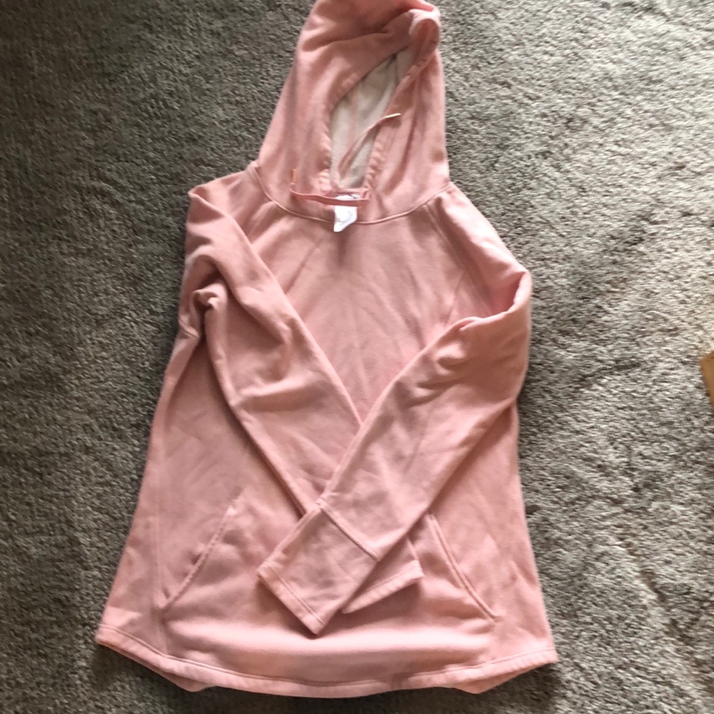 Pink hoodie
